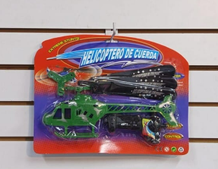 HELICOPTERO DE JUGUETE 120 PZS.