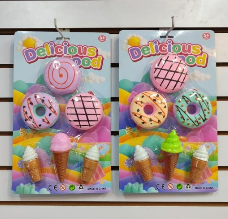 DONAS Y HELADOS 144 PZS.