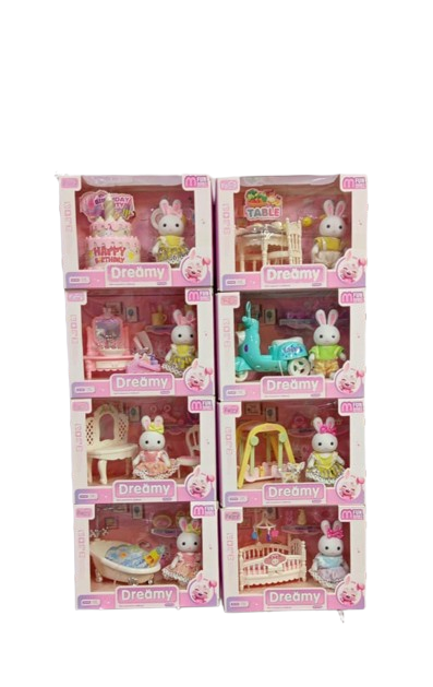 CONEJA CON ACCESORIOS - CA091502