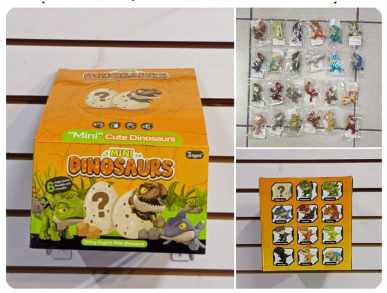 DINOSAURIOS DE JUG 24 DISPLAY C/24 PZS.-GA068241